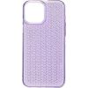 iLike iPhone 13 Silicone case Shine Transparent Apple Violet