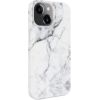Evelatus iPhone 15 Premium Silicone case Customized Print Apple White
