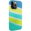 Evelatus iPhone 15 Pro Max Silicone case Multi-Colored Apple Yellow Green