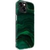 Evelatus iPhone 15 Plus PC Customized Print Design Marble Apple Green