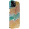 Evelatus iPhone 15 PC Customized Print Design Marble Apple Gold