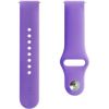 Evelatus 22mm Silicone Loop (130mm M/L)  Deep Purple