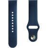 Evelatus 22mm Silicone Loop (130mm M/L)  Blue