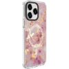 Evelatus iPhone 15 Pro Max PC+TPU With MagSafe Customized Print Apple Pink