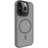 Evelatus iPhone 15 Pro Max Hybird Case With Magsafe PC+TPU Apple Silver