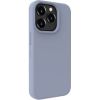 Evelatus iPhone 15 Pro Premium Soft Touch Silicone Case Apple Lavender Gray