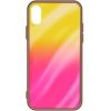Evelatus A40 Water Ripple Gradient Color Anti-Explosion Tempered Glass Case Samsung Gradient Yellow-Pink