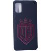 Evelatus Samsung A41 Soft Touch Silicone Case DR Logo N1 Red  Black