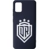 Evelatus Samsung A41 Soft Touch Silicone Case DR Logo N1 White  Black