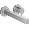 Hansgrohe iebūvējamā izlietnes maisītāja Finoris virsapmetuma daļa, 2 caurumu, no sienas, iztece 228 mm, hroms