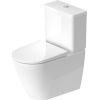 Duravit poda apakša D-Neo Rimless, 370x650 mm, universāls izvads, balta