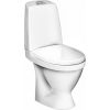 Gustavsberg pods ar QR/SC vāku Nautic Hygienic Flush, 345x650 mm, horizontāls izvads, 2/4 l, balts