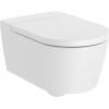 Roca pods Inspira Round Rimless, stiprināms pie sienas, 370x560 mm, matēts balts