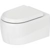 Duravit pods Qatego Rimless, stiprināms pie sienas, 380x570 mm, Durafix, balts