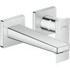 Hansgrohe izlietnes maisītāja Metropol virsapmetuma daļa, 2 caurumu, iztece 165 mm, no sienas, hroms