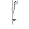 Hansgrohe dušas komplekts Raindance Select S 120 3jet Unica`S Puro, 650 mm, ar ziepju trauku, hroms
