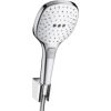 Hansgrohe rokas dušas komplekts Raindance Select E 120 3jet Porter`S, 1600 mm, balts/hroms