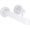 Hansgrohe iebūvējamā izlietnes maisītāja Finoris virsapmetuma daļa, 2 caurumu, no sienas, iztece 228 mm, matēt