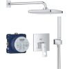 Grohe iebūvējamais dušas maisītāja komplekts Eurocube Perfect/Tempesta 250 Cube, hroms