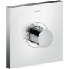 Hansgrohe iebūvējamā termostata ShowerSelect Square Highflow virsapmetuma daļa, hroms