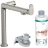 Hansgrohe virtuves izlietnes maisītājs Aqittura M91 FilterSystem 240, stainless steel finish