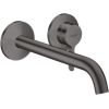 Hansgrohe iebūvējamā izlietnes maisītāja Axor One virsapmetuma daļa, 2 caurumu, iztece 220 mm, no sienas, brus
