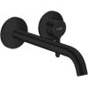 Hansgrohe iebūvējamā izlietnes maisītāja Axor One virsapmetuma daļa, 2 caurumu, iztece 220 mm, no sienas, matē