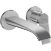 Hansgrohe iebūvējamā izlietnes maisītāja Vivenis virsapmetuma daļa, 2 caurumi, iztece 195 mm, no sienas, hroms