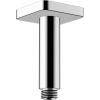 Hansgrohe dušas galvas izvads Vernis Shape, h=100 mm, no griestiem, hroms