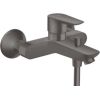 Hansgrohe vannas maisītājs Talis E, brushed black chrome