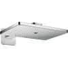 Hansgrohe dušas galva ar turētāju Raindance E 300 1jet, no sienas, L=390 mm, EcoSmart 9 l/min, hroms