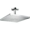 Hansgrohe dušas galva ar turētāju Raindance E 300 1jet, no griestiem, hroms