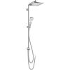 Hansgrohe dušas sistēma ar pārslēdzēju Crometta E 240 1jet Reno/Crometta Vario, EcoSmart 9 l/min, hroms