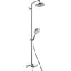 Hansgrohe dušas sistēma ar vannas termostatu Raindance Select S 240 1jet/Raindance Select S 120 3jet, hroms