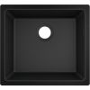 Hansgrohe virtuves izlietne S510-U450, 1 bļoda, 500x450 mm, zem virsmas, graphite black