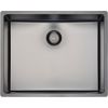 Reginox virtuves izlietne New York Comfort 50x40 (L), viena bļoda, 540x440 mm, gun metal silver