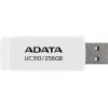 A-data MEMORY DRIVE FLASH USB3.2 256G/WHITE UC310-256G-RWH ADATA
