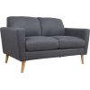 Sofa KAILI 2-seater, dark grey