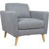 Armchair KAILI grey