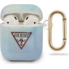 Guess GUACA2TPUMCGC02 Чехол для AirPods niebieski|blue Tie & Dye Collection