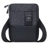 TABLET CASE CROSSBODY 8"/8810 BLACK MELANGE RIVACASE