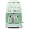 SMEG DCF02PGEU Drip Coffee Machine Pastel green 50's Style Aesthetic