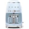 SMEG DCF02PBEU Drip Coffee Machine Pastel blue 50's Style Aesthetic