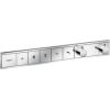 Hansgrohe iebūvējamā termostata RainSelect virsapmetuma daļa, ar 5 izejām, hroms