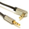 Gembird Right angle 3.5 mm stereo audio cable, 1.8m