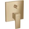 Hansgrohe iebūvējamā vannas maisītāja Metropol virsapmetuma daļa, brushed bronze
