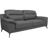 Sofa ENZO 3-seater, dark grey