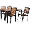 Garden furniture set DALYA table and 4 chairs