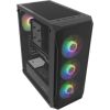 Natec FURY SHOBO SH4F RGB MIDI TOWER WITH WINDOW BLACK