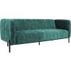 Sofa bed TAMIKA 3-seater, green